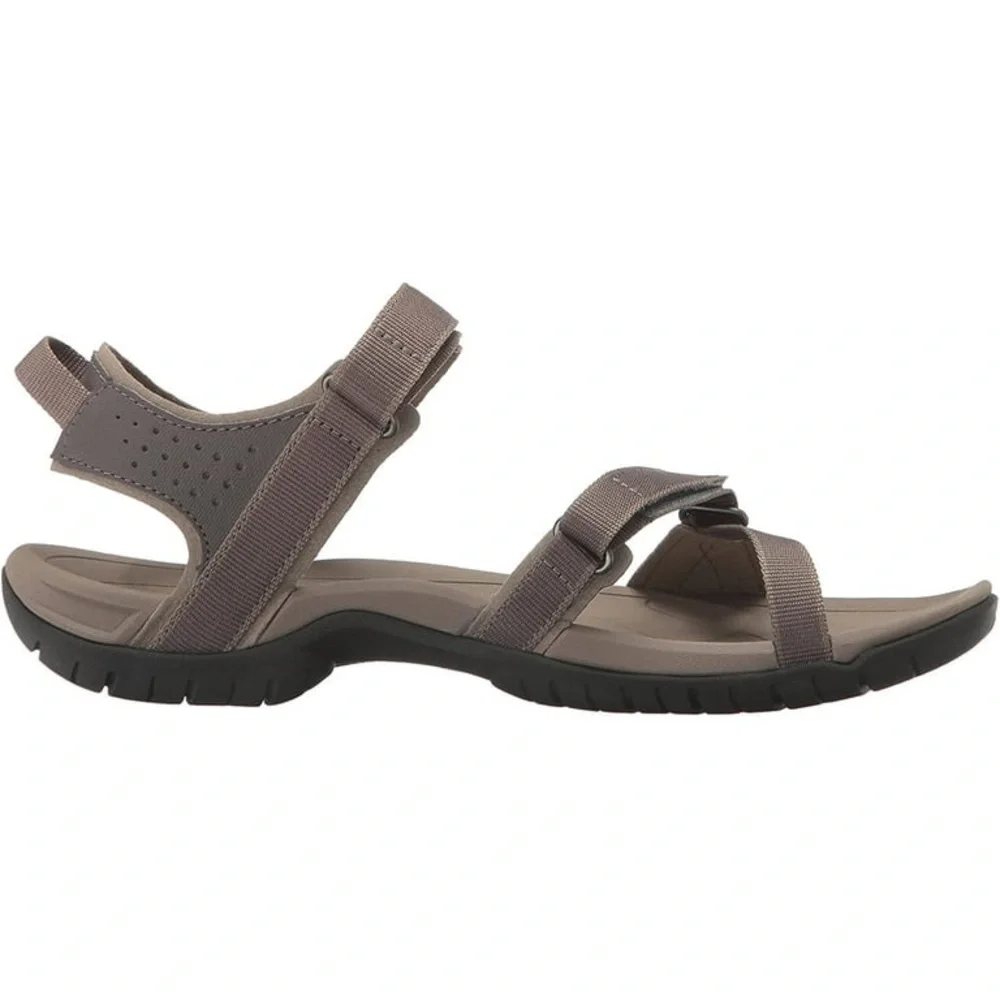 Teva Verra hiking sandal 7 grey gray taupe - Picture 3 of 16